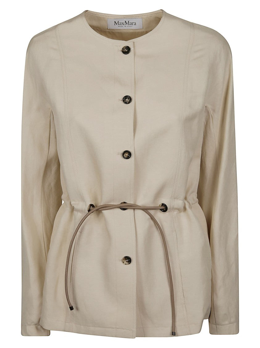 Max Mara Linen-Silk Mxmcarezza Blouse