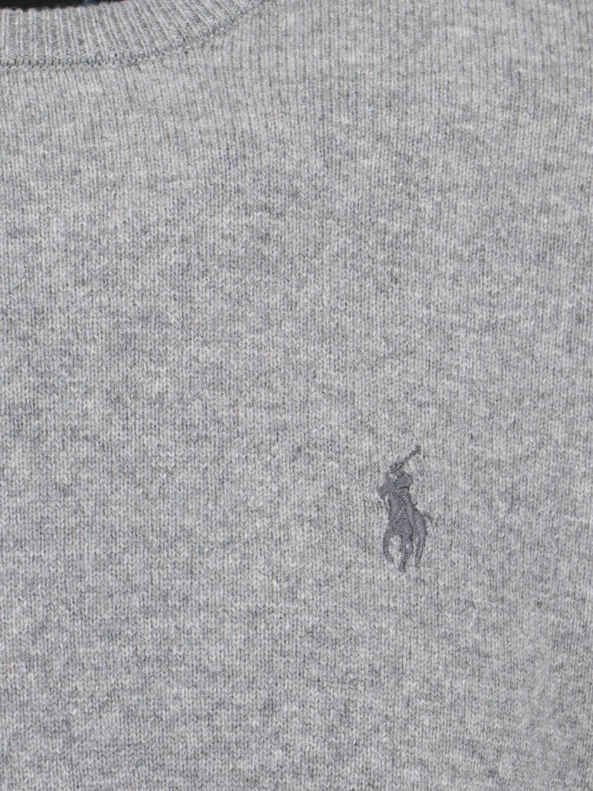 Polo Ralph Lauren Logo Sweater – Grey