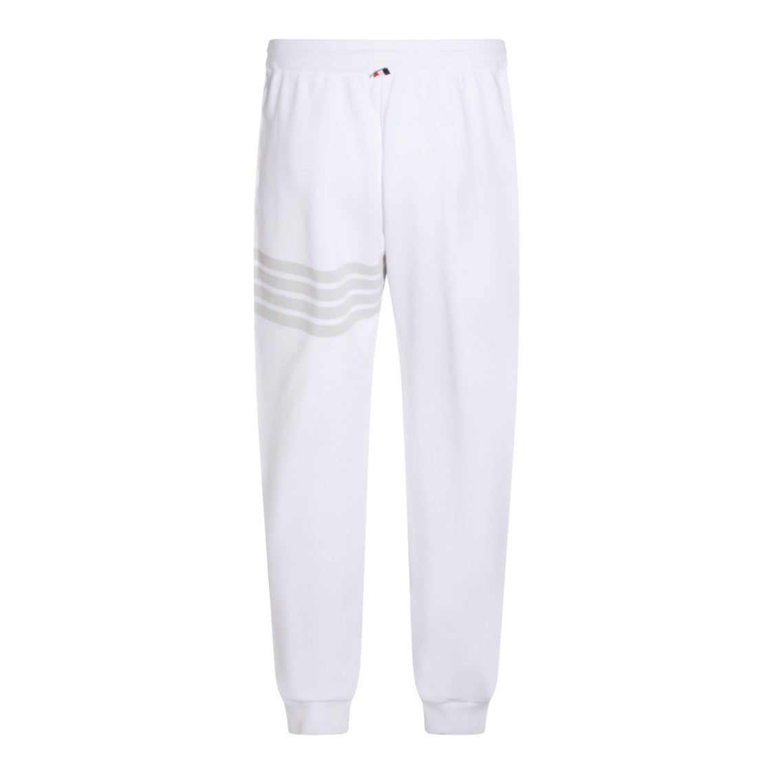 Thom Browne Casual Trousers With Subtle Horizontal Stripes