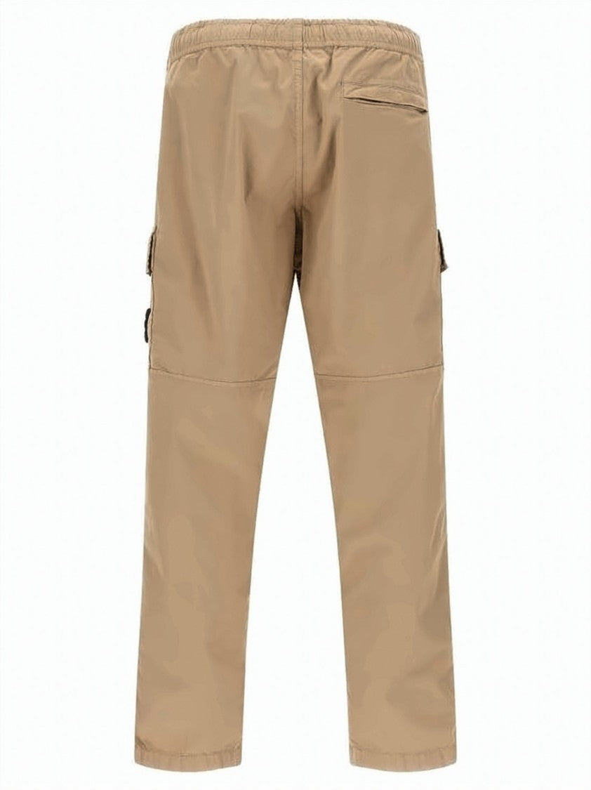 Stone Island Stone Island Straight Cargo Pants With Relaxed Fit