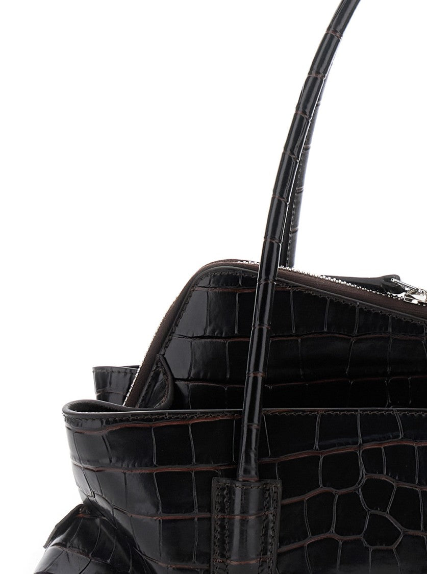 The Attico Passeggiata' Brown Small Shoulder Bag
