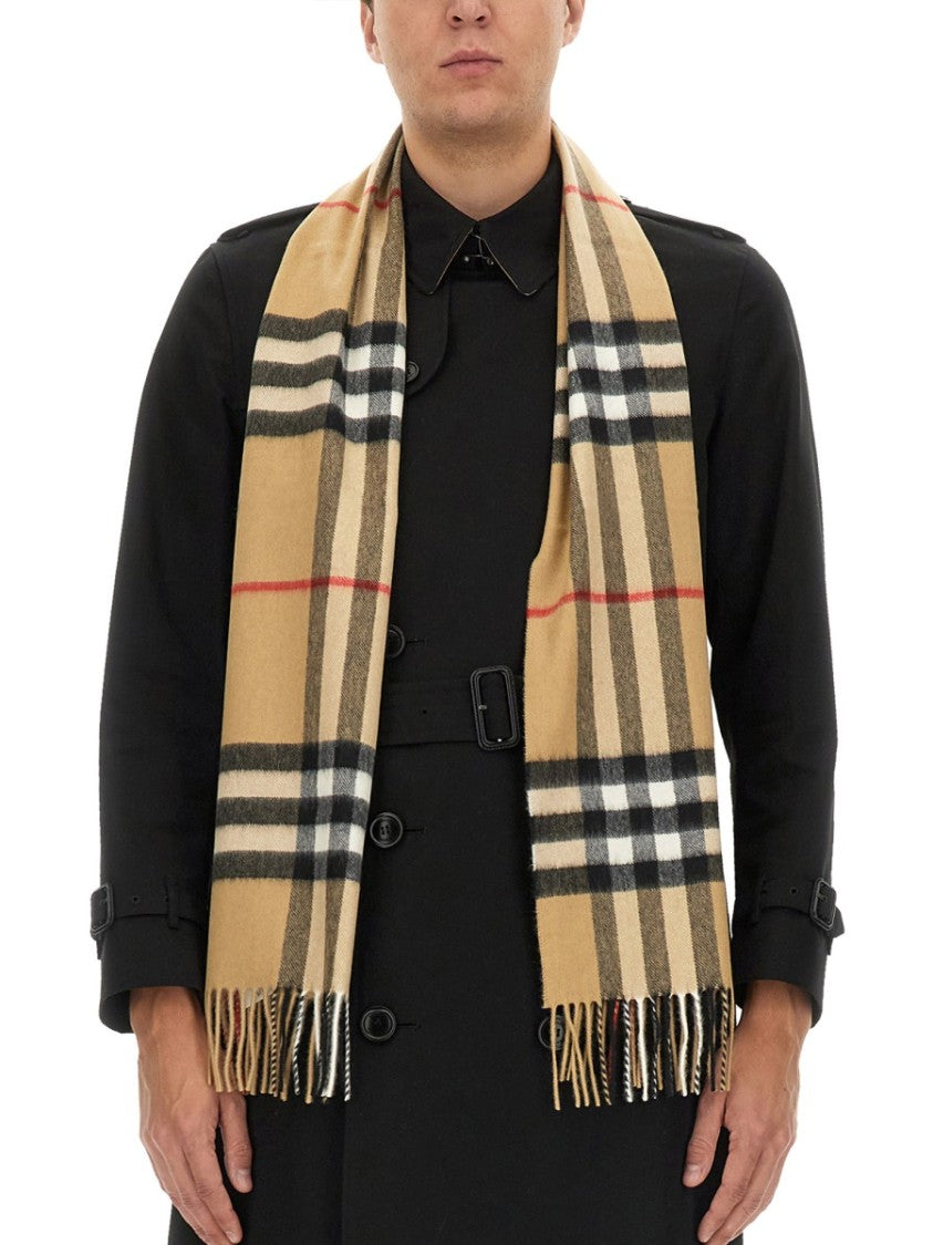 Burberry Cashmere Check Scarf
