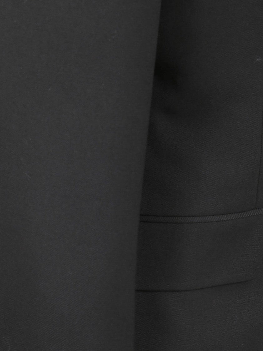 Balenciaga Tailored Wool Blazer With Classic Lapels And Elegant Details