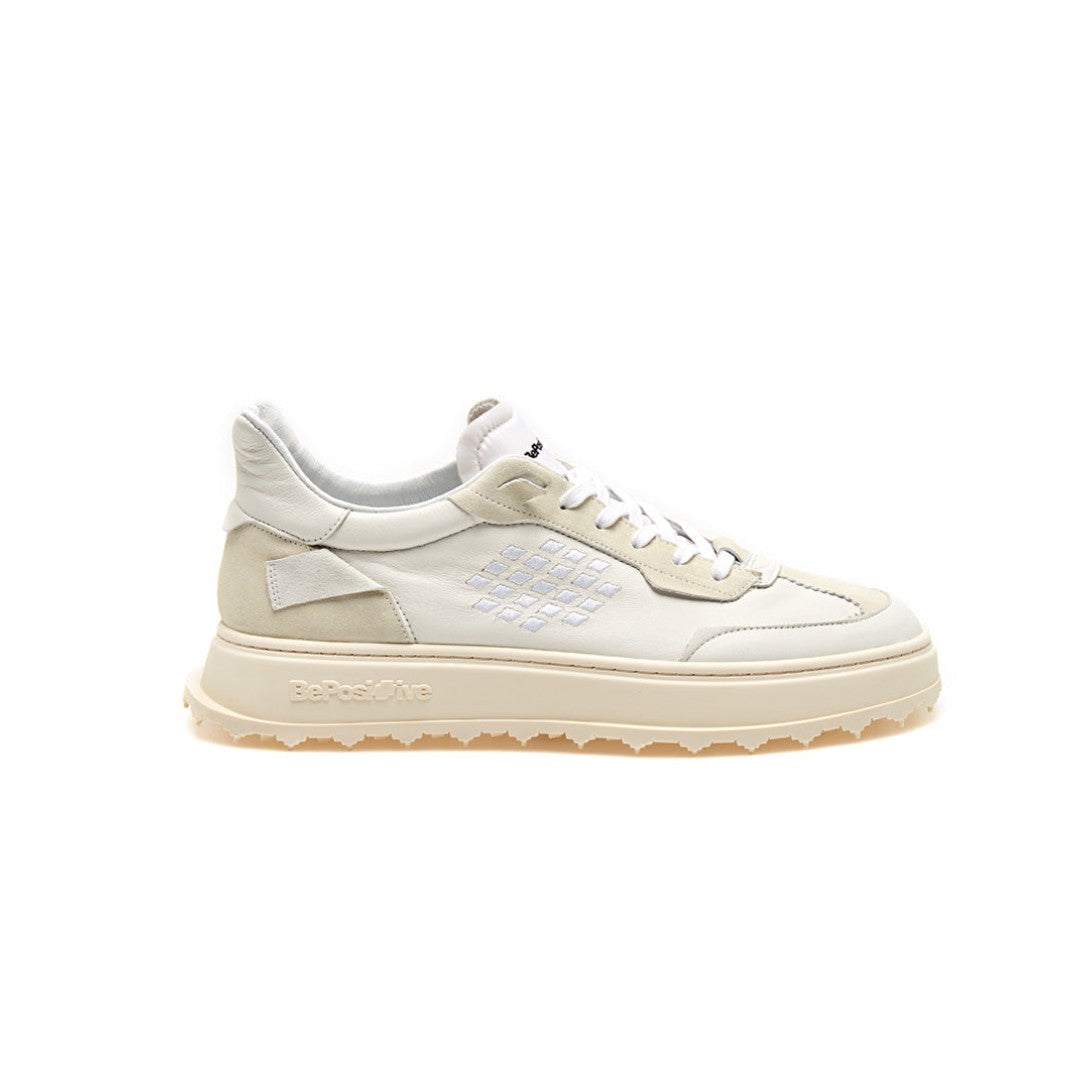 Bepositive Cuprace Wing - Leather + Suede Sneakers