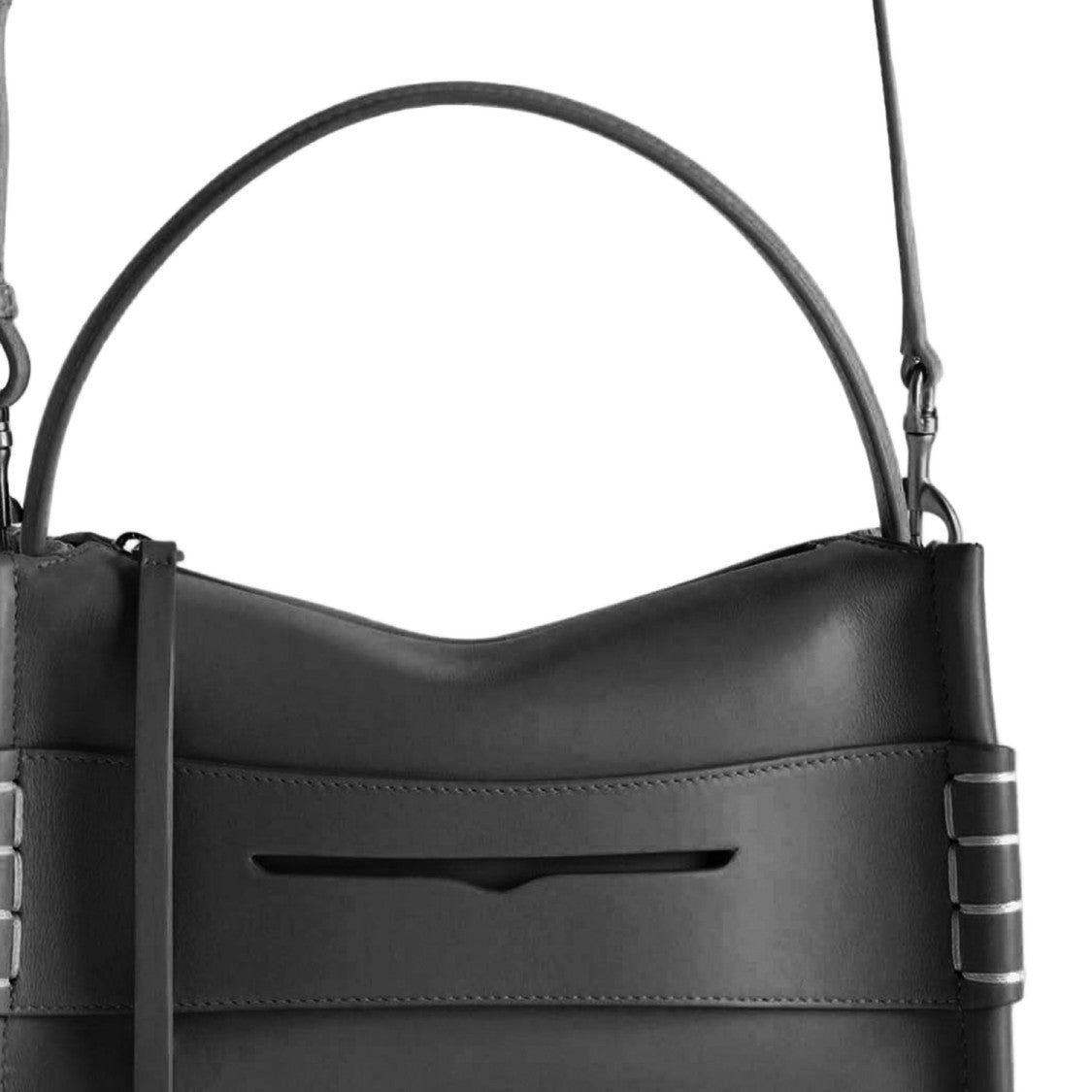 J. W. Anderson Leather Loafer Bag With Logo