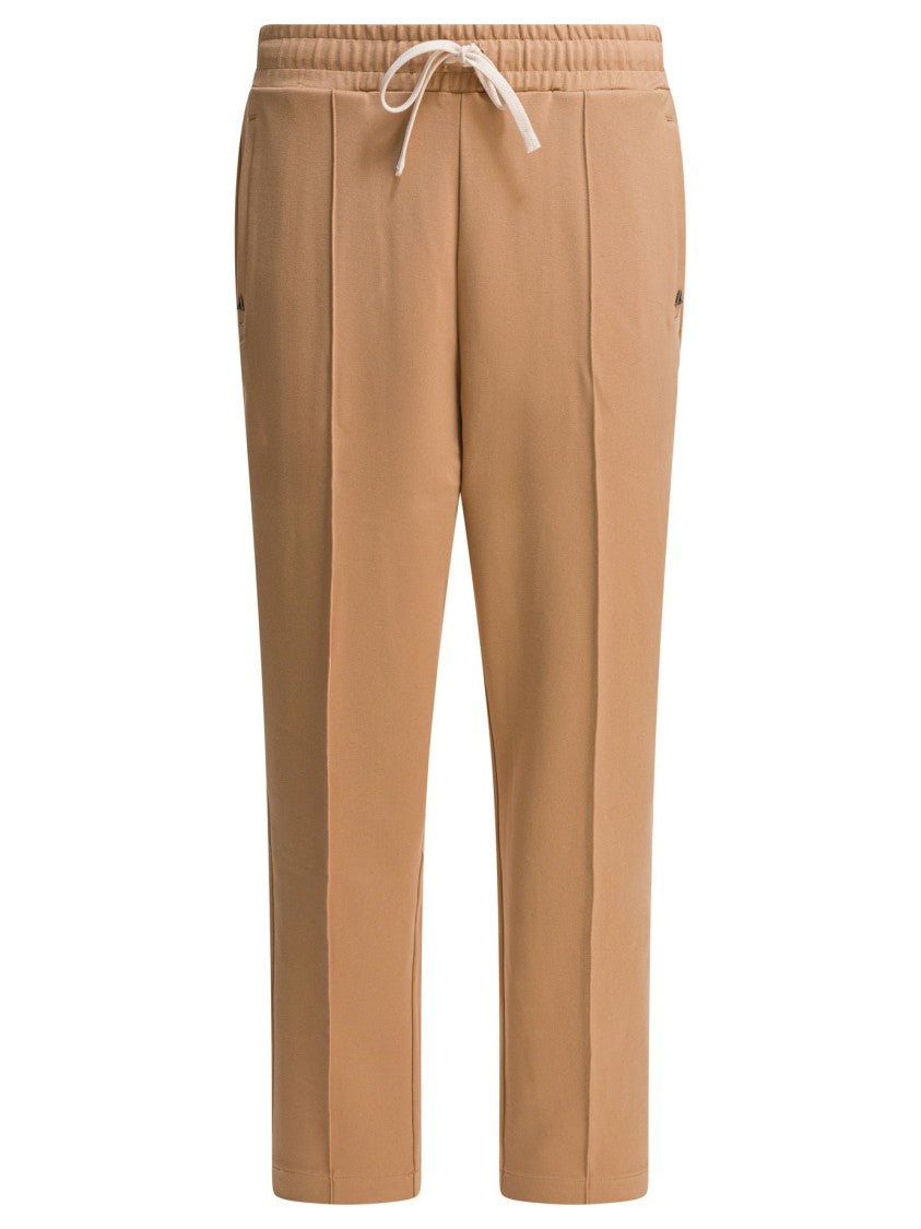 Altum Relaxed Fit Brown Trousers With Adjustable Drawstring