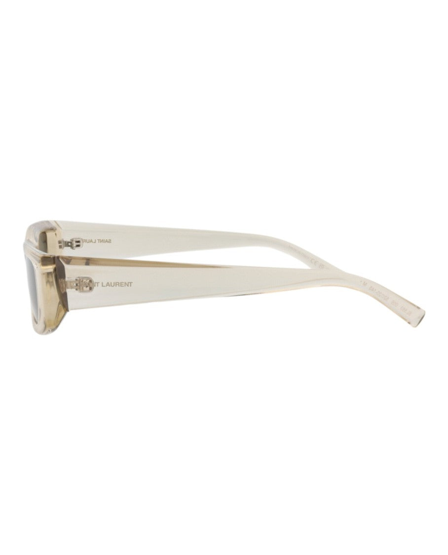 Saint Laurent Square-Frame Injection Sunglasses