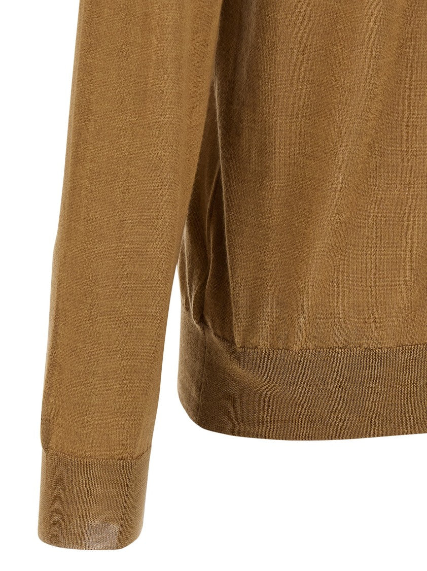 Zanone Virgin Wool Polo Shirt