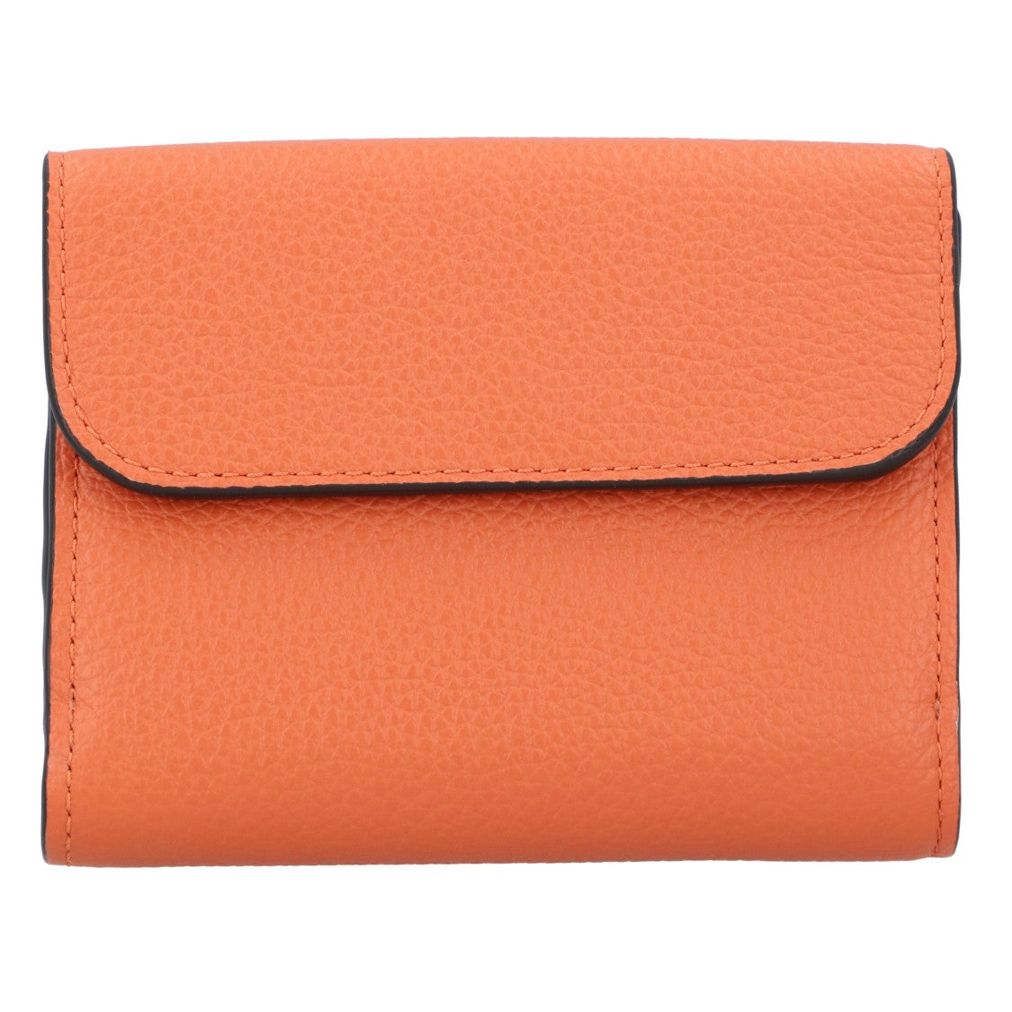 Chloé Small Alphabet Tri-Fold Wallet Orange