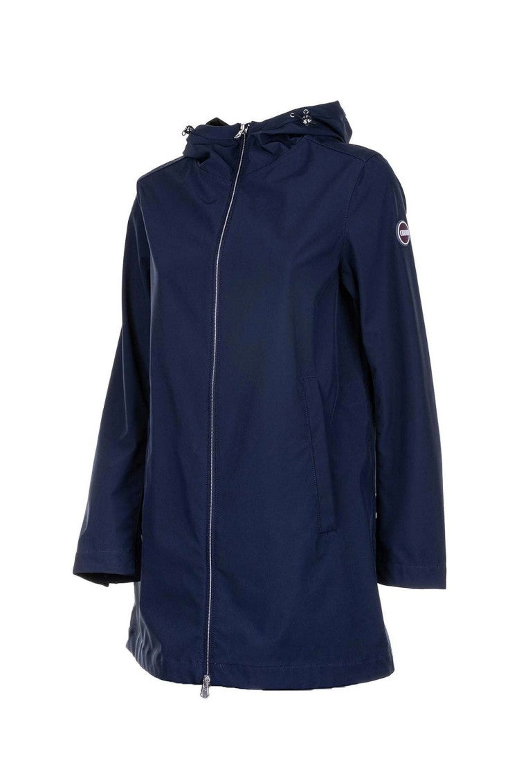 Colmar Blue Wool-Blend Short Coat