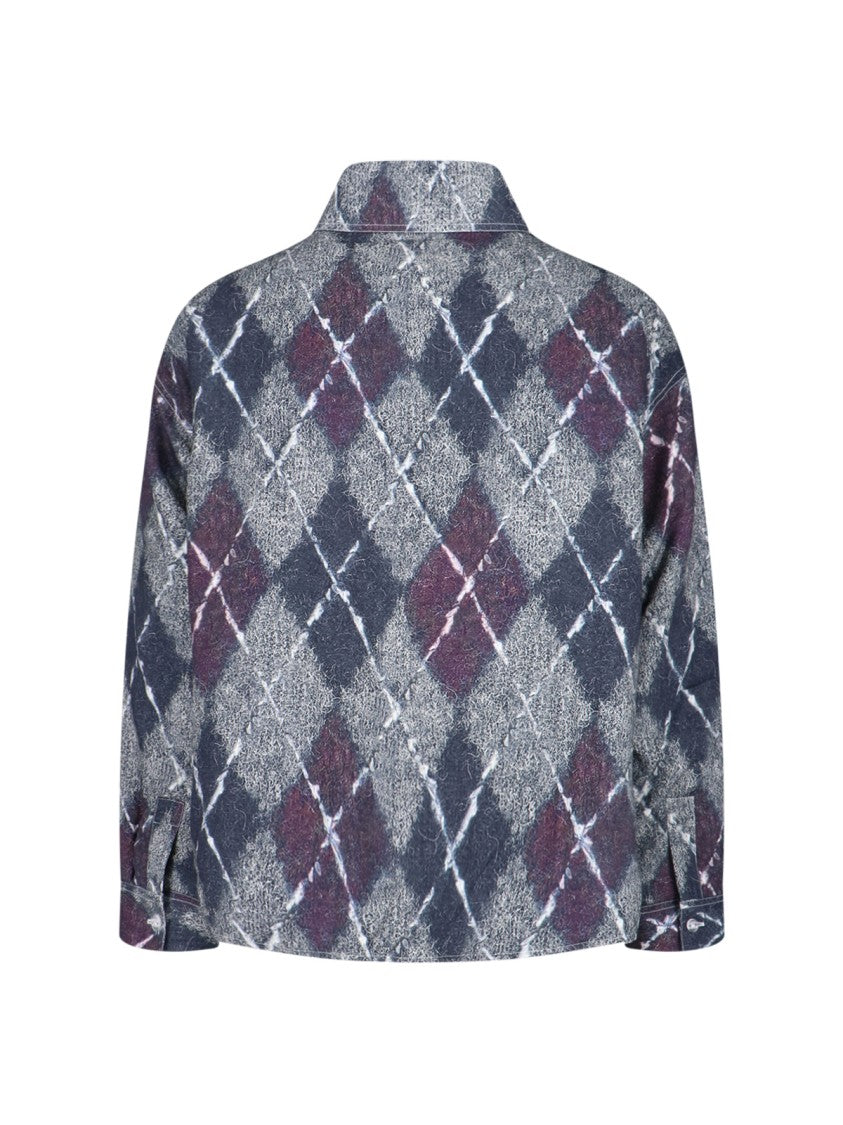 Bonsai Multicolour Patterned Casual Jacket