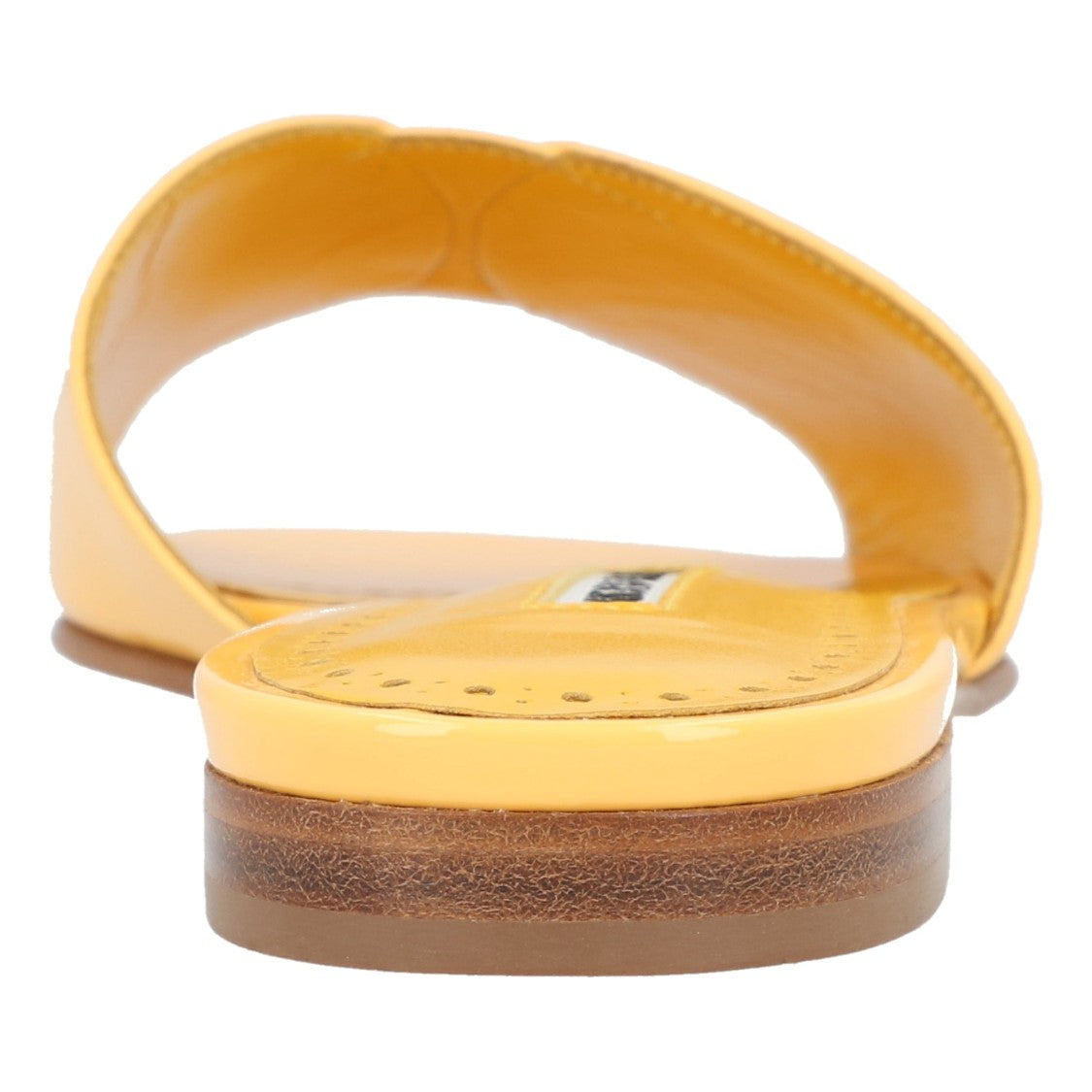 Manolo Blahnik Houramu Flat Yellow