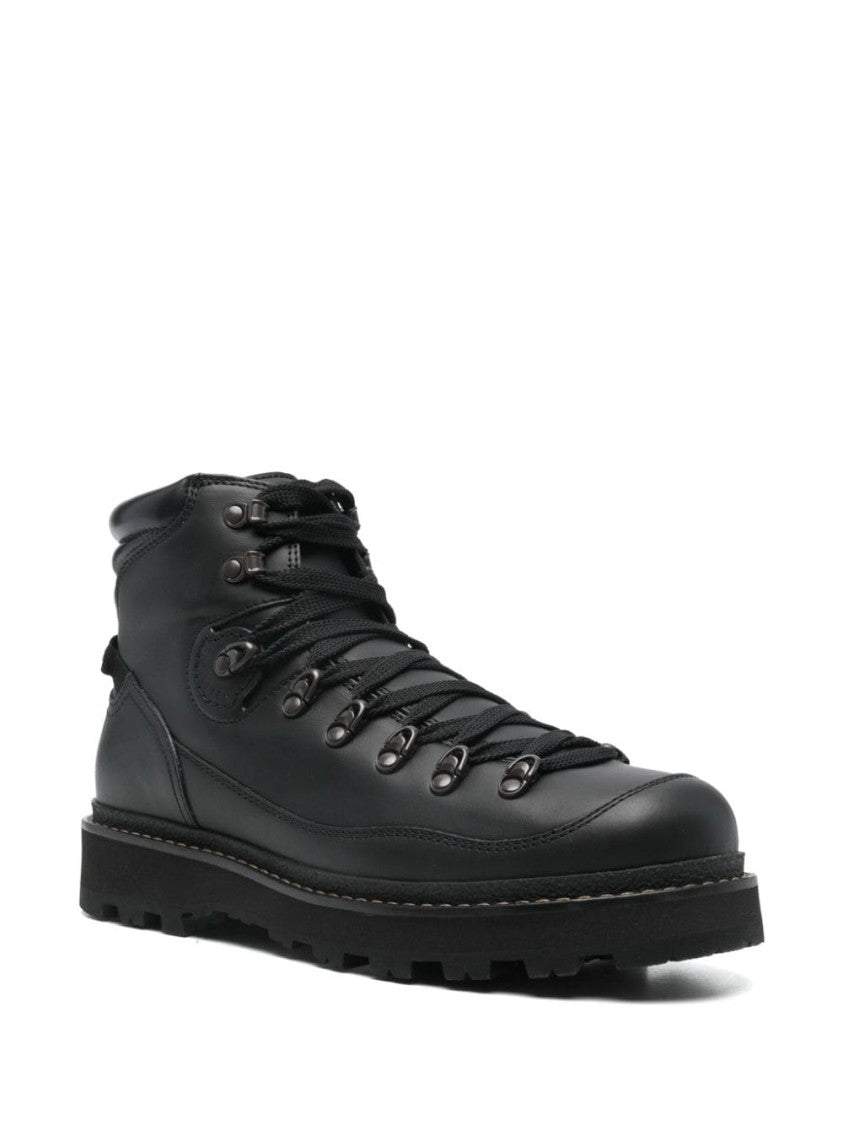 Moncler Black Ankle Boots