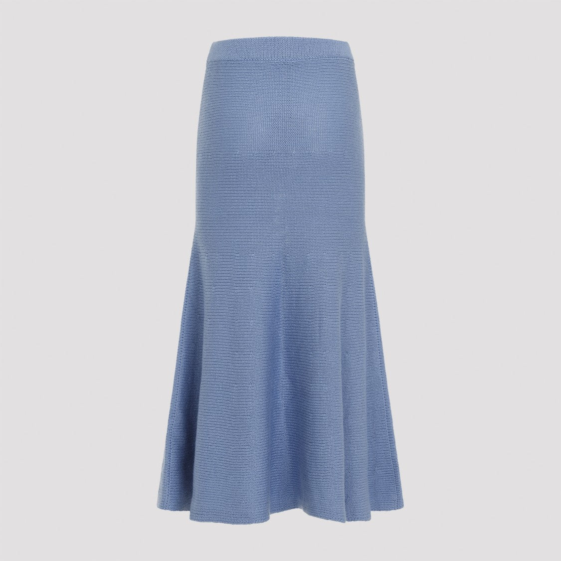 Gabriela Hearst Cashmere Midi Skirt With Flared Hem And Texture
