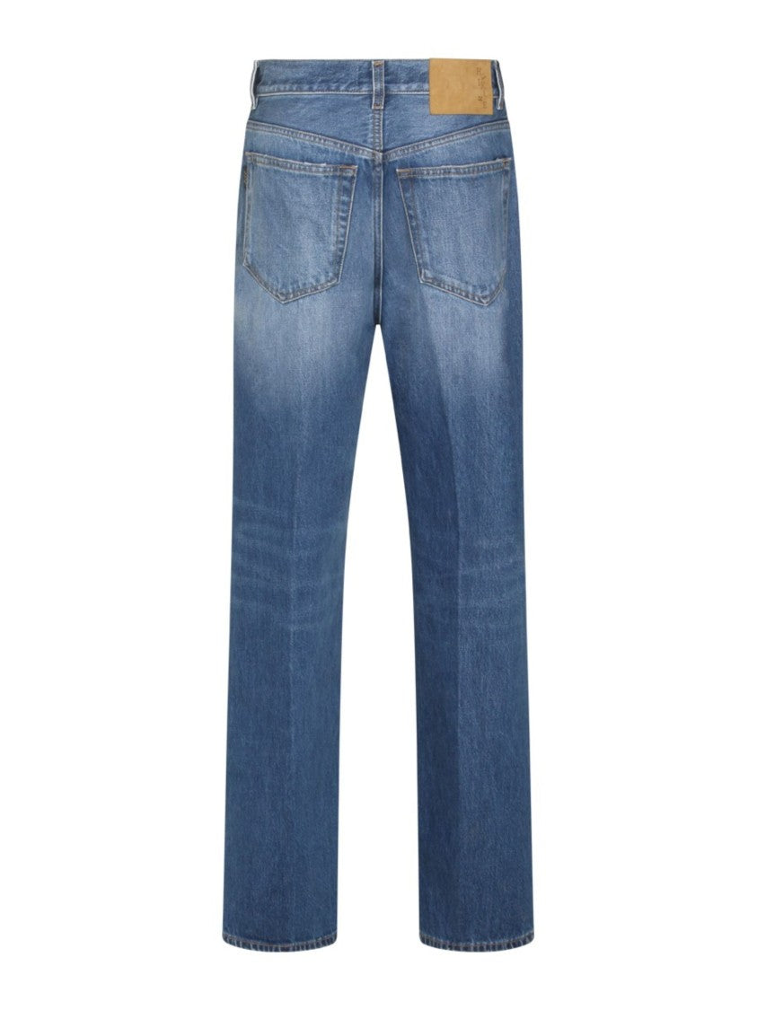 Haikure Blue Five Pockets Denim Jeans