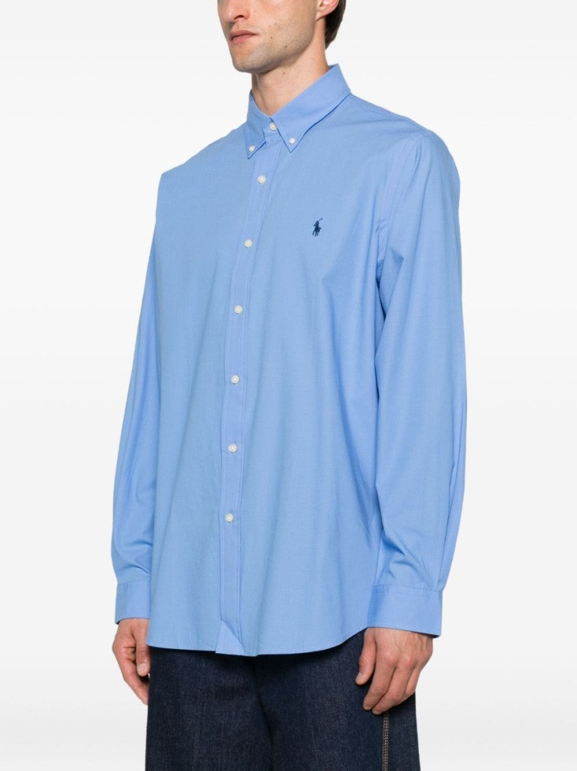 Polo Ralph Lauren Comfort Fit Blue Button-Down Shirt