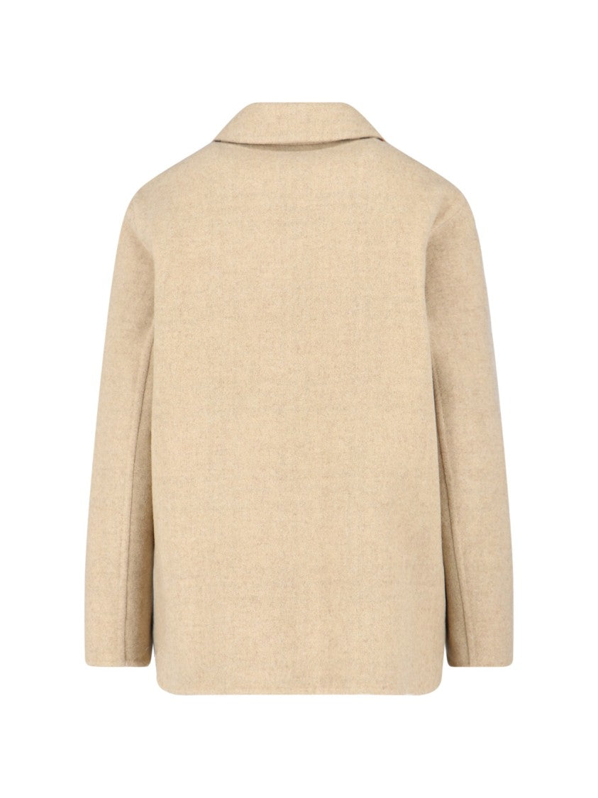 Burberry Virgin Wool Jacket – Beige