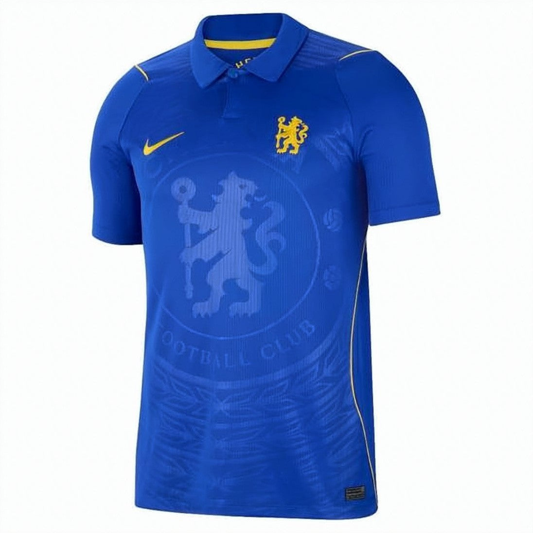 Nike Short-Sleeved Polo Shirt In Vibrant Blue