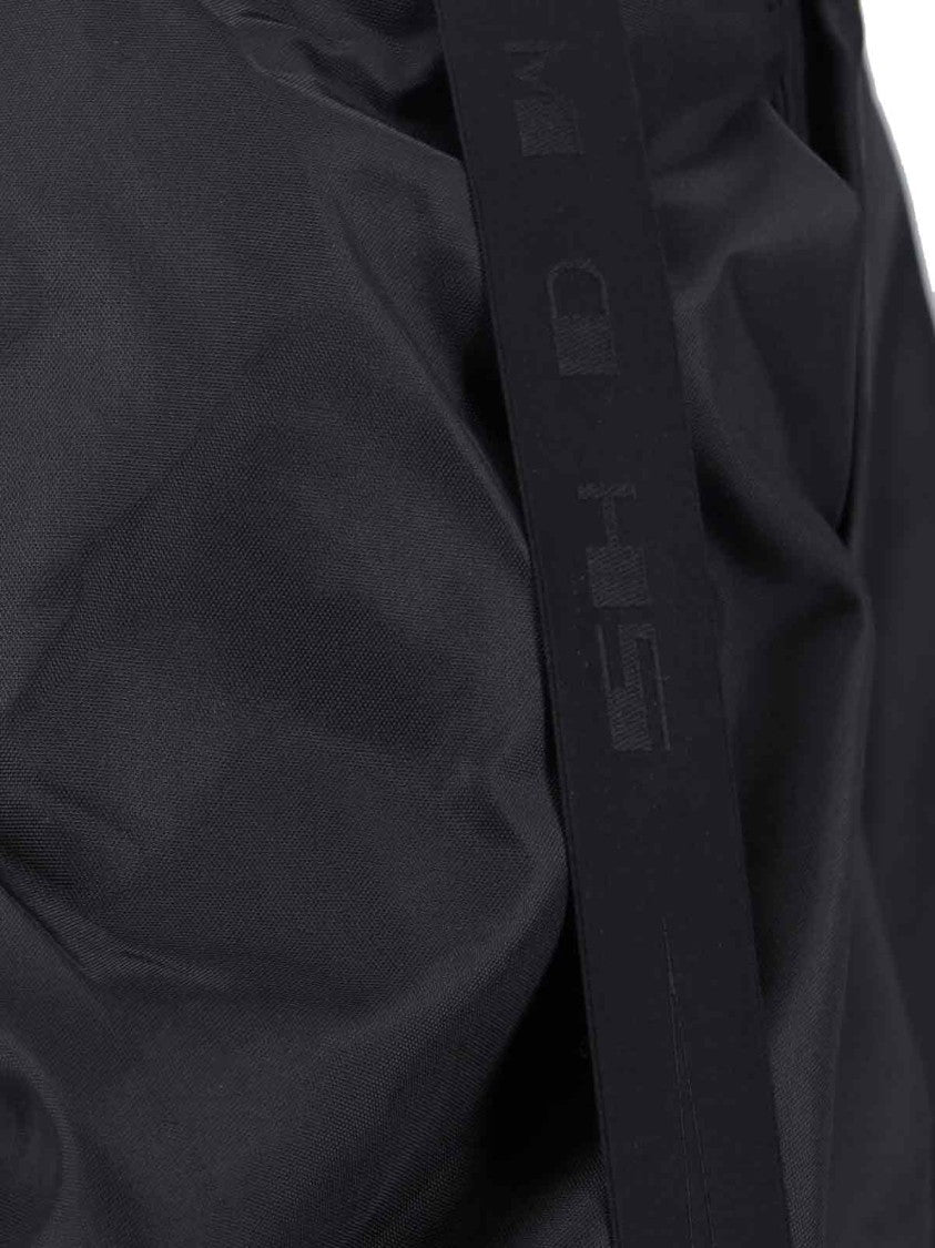 Drkshdw By Rick Owens Black Minimalist Jacket With Structured Silhouette