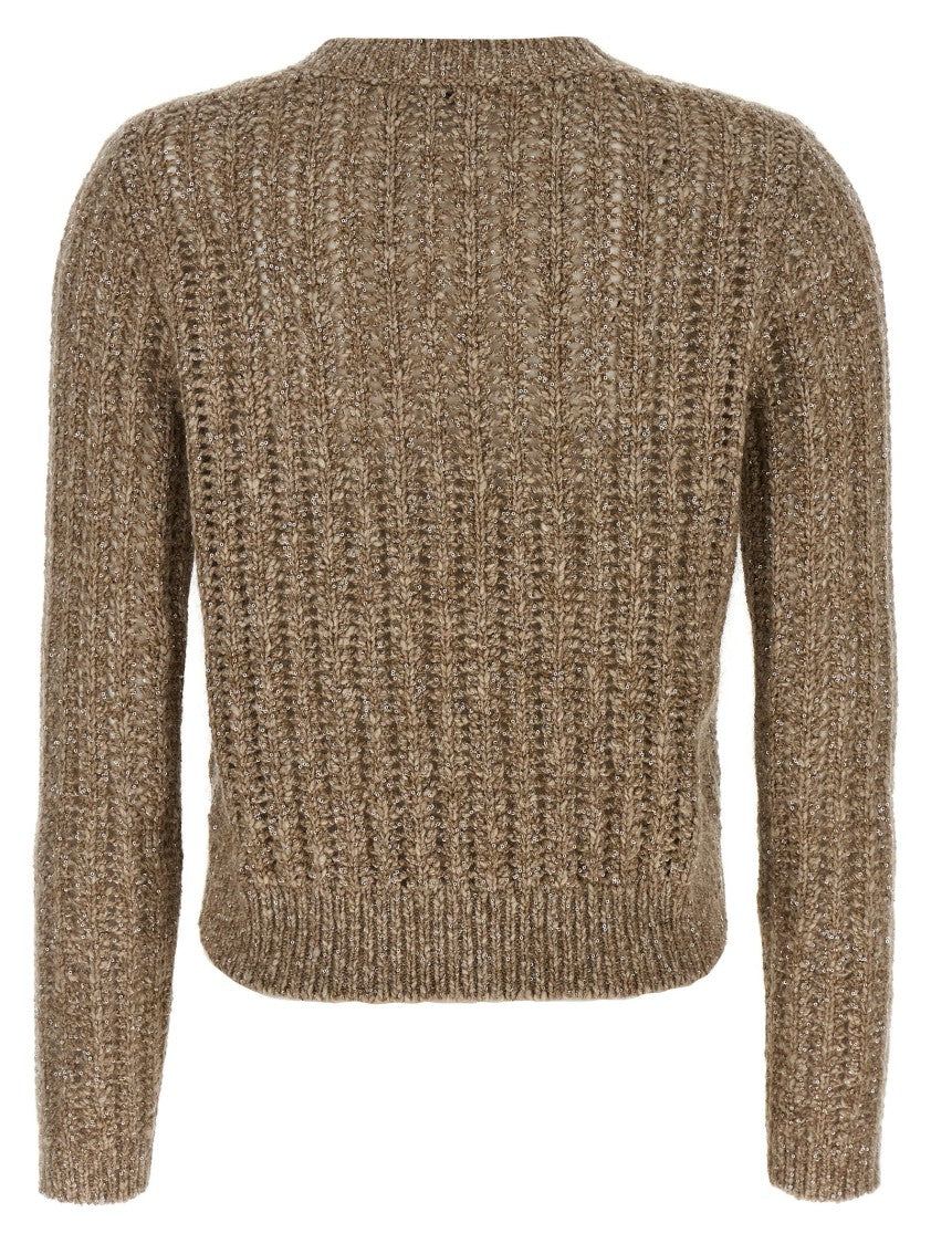Brunello Cucinelli Rustic Dazzling Net' Sweater