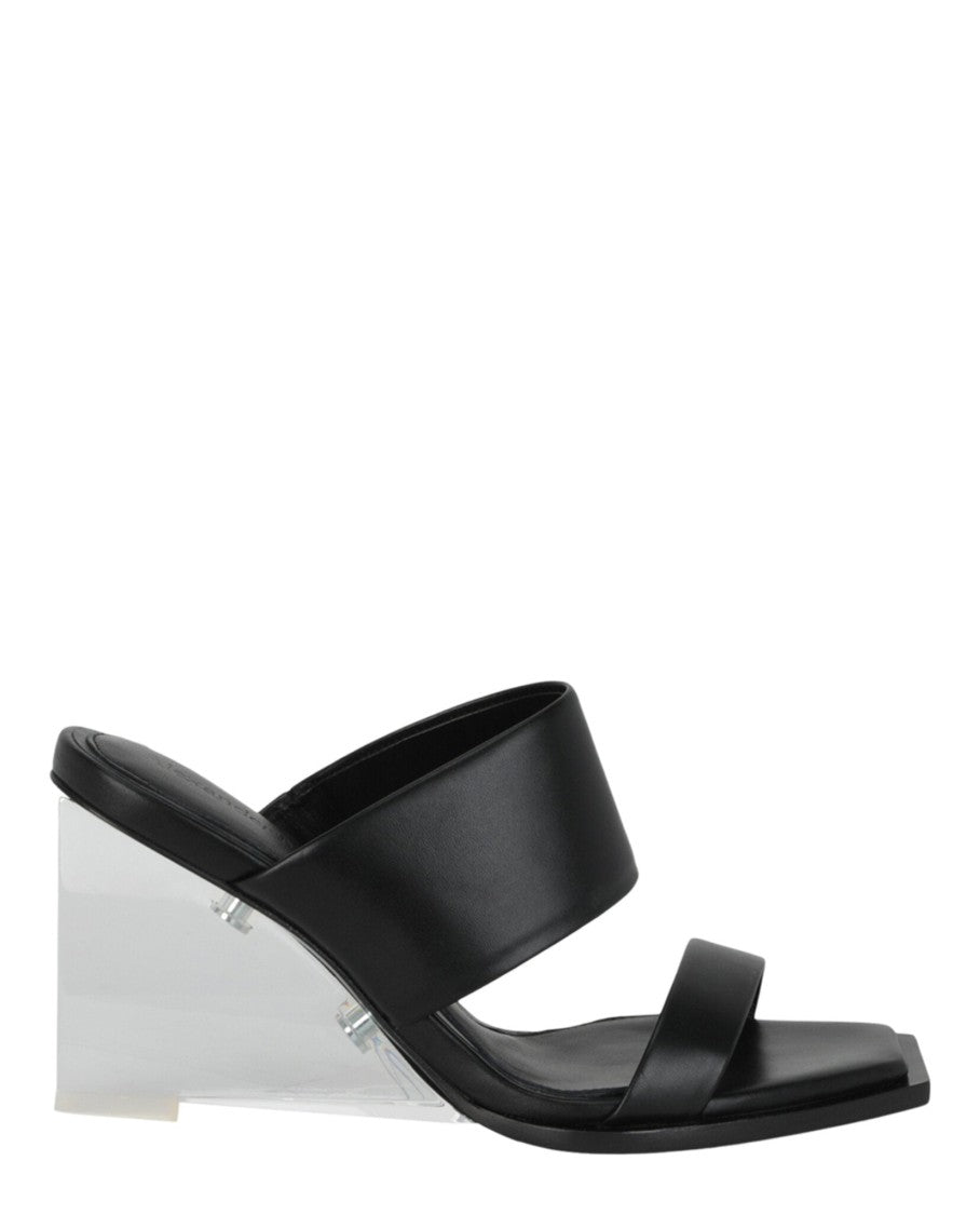 Alexander Mcqueen Shard Leather Sandals