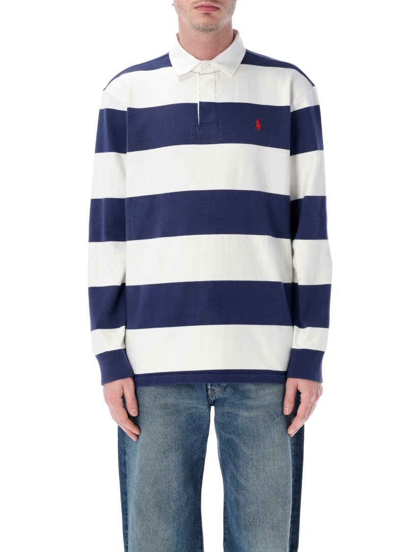 Polo Ralph Lauren Rugby Heritage Stripe Cotton Polo