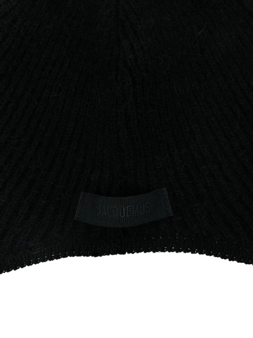 Jacquemus Ribbed-Knit Extended Neck Balaclava