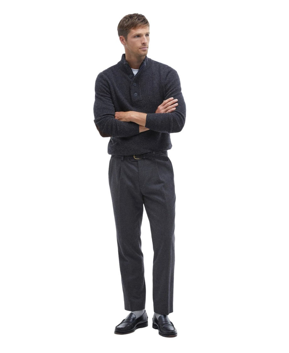 Barbour Essential Patch Half Zip Sweater