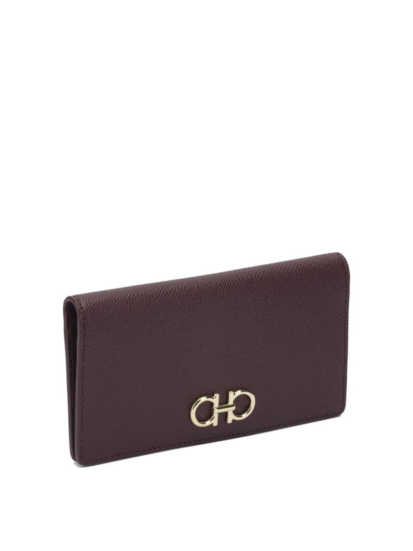 Ferragamo Textured Calf Leather Wallet
