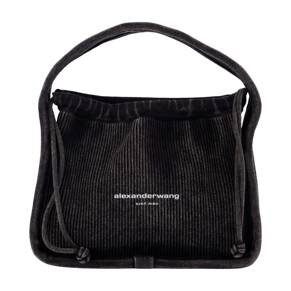 Alexander Wang Compact Minimalist Cotton Shoulder Bag