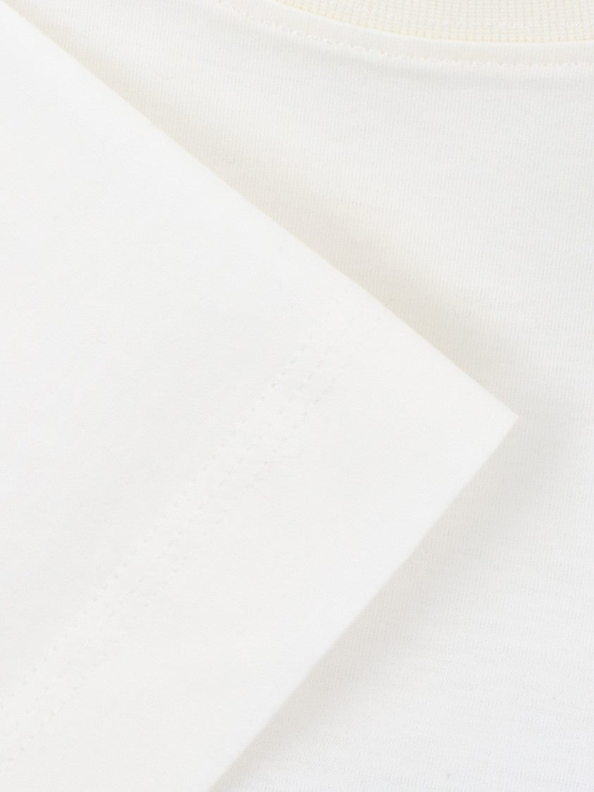 Burberry "Ekd" Logo T-Shirt – White