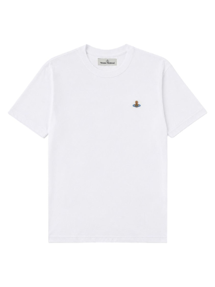 Vivienne Westwood Short-Sleeve Embroidered Cotton T-Shirt