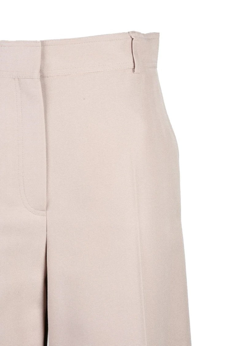 Dior Silk Bermuda Shorts - Beige