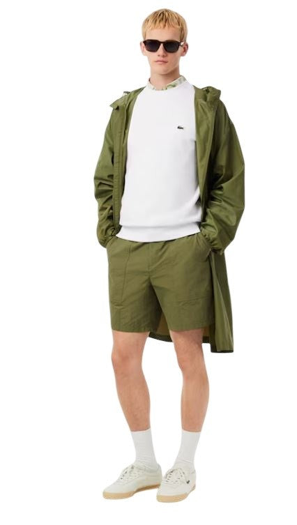 Lacoste Classic-Fit Organic Fleece Cotton Sweatshirt