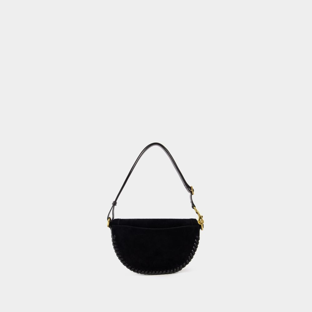 Isabel Marant Skano Shoulder Bag - Leather - Black