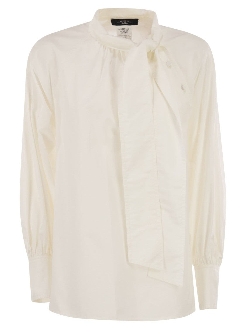 Max Mara Burgos1234 - Cotton Poplin Blouse