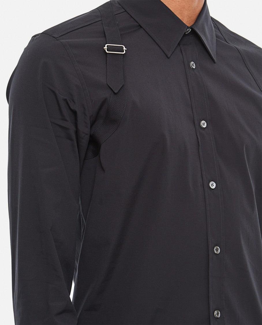 Alexander Mcqueen Harness Cotton Shirt