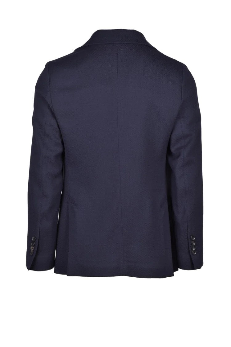 Circolo 1901 Rounded Blazer Jacket With Button Closure And Unlined Interior