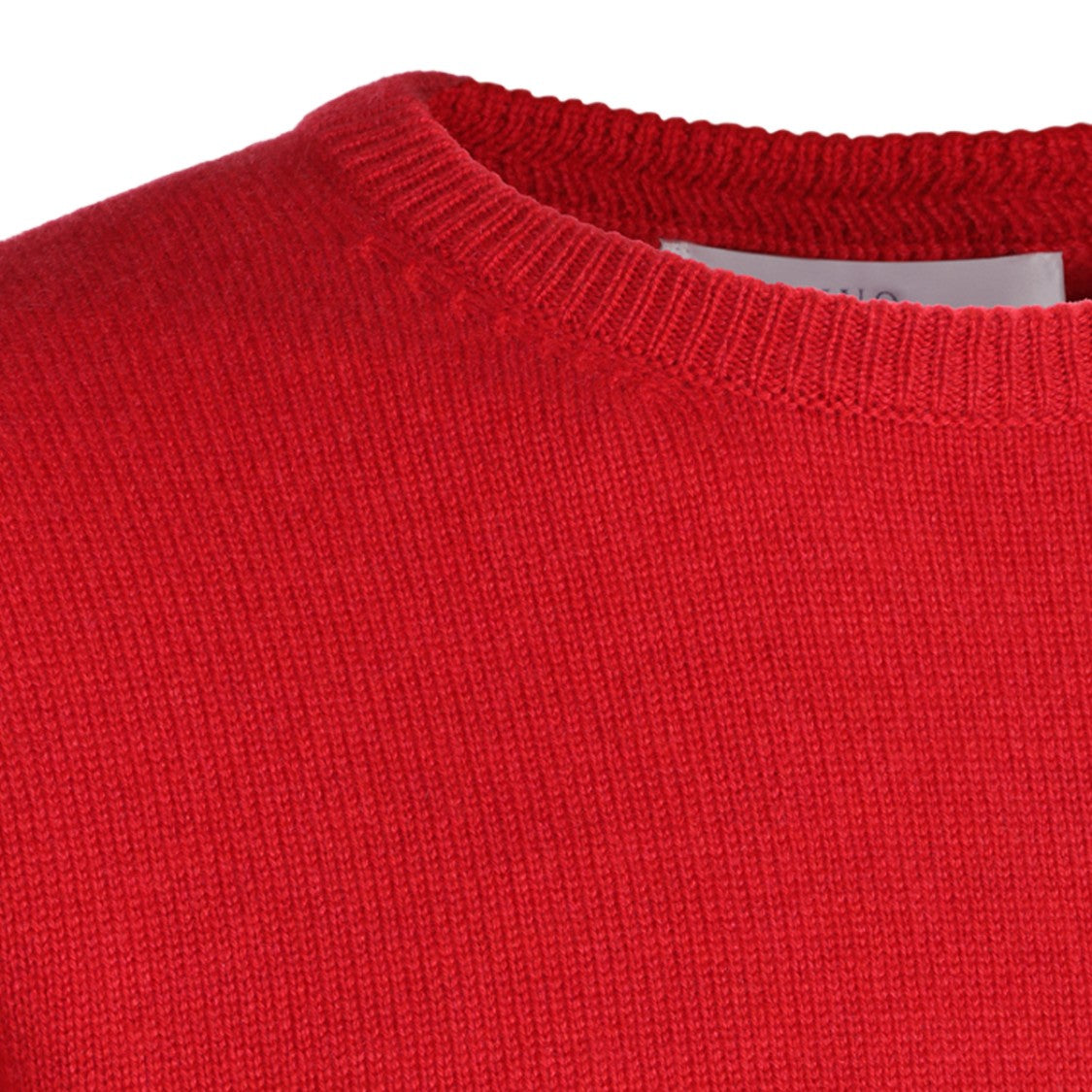 Malo Crew Neck Sweater With Ribbed Hem And Cuffs