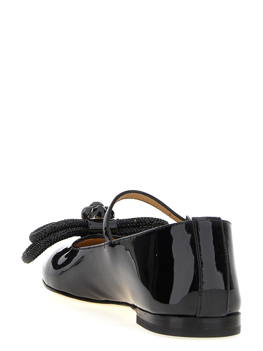 Mach & Mach Double Bow' Ballet Flats