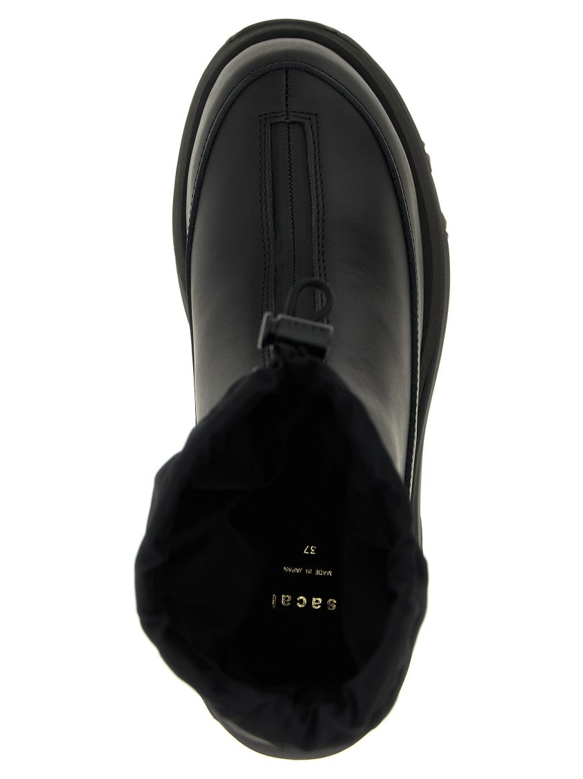 Sacai 'Zip Up Boots' Ankle Boots