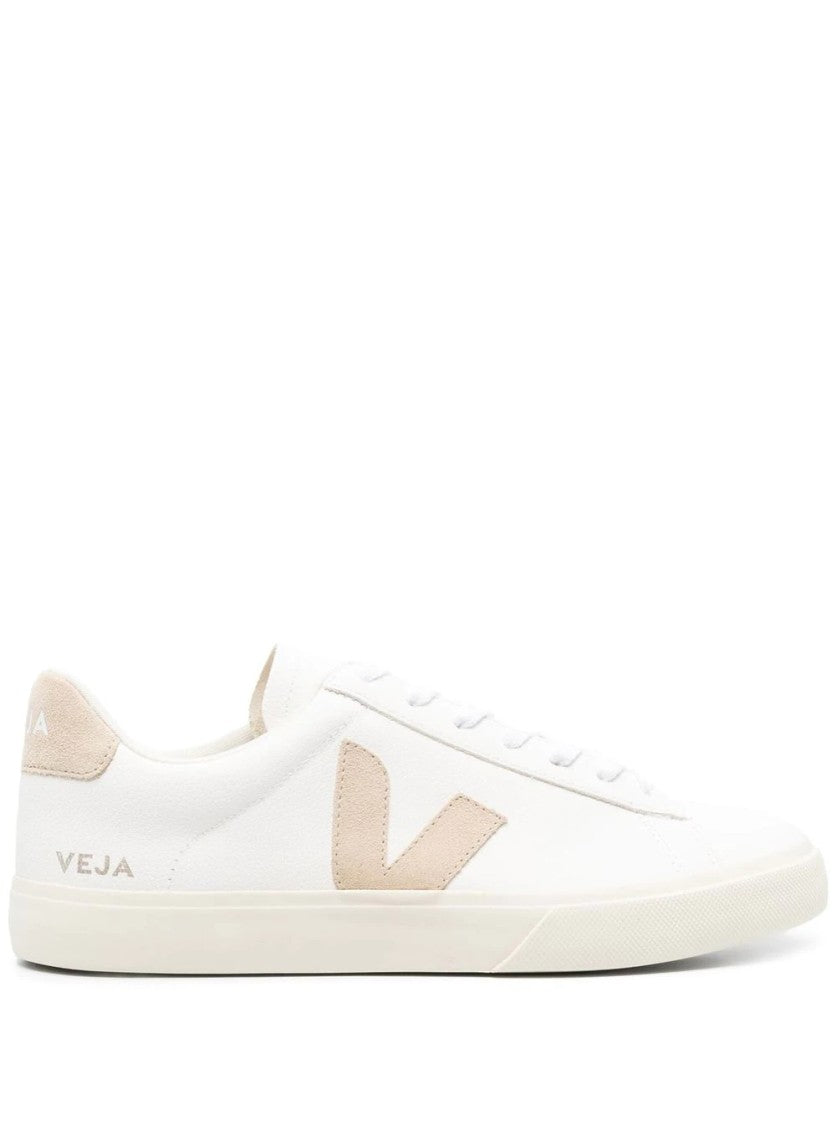 Veja Campo Low-Top Sneakers With Suede Accents