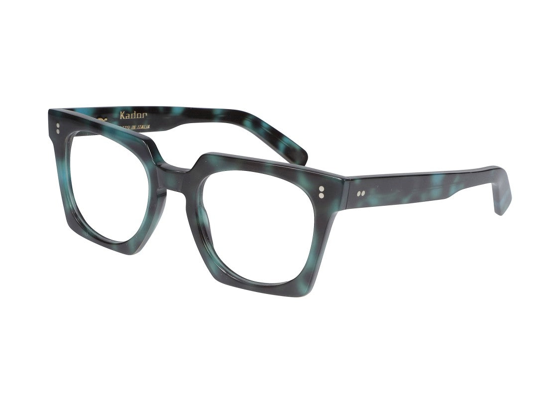 Kador Maya Marbled Oversized Square Eyeglasses