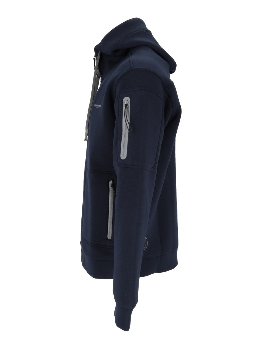 Murphy & Nye Navy Blue Rhump Hooded Full-Zip Sweatshirt