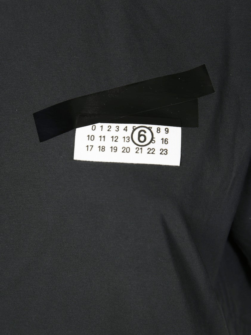 Mm6 By Maison Margiela T Shirt Mm Over Mini Logo