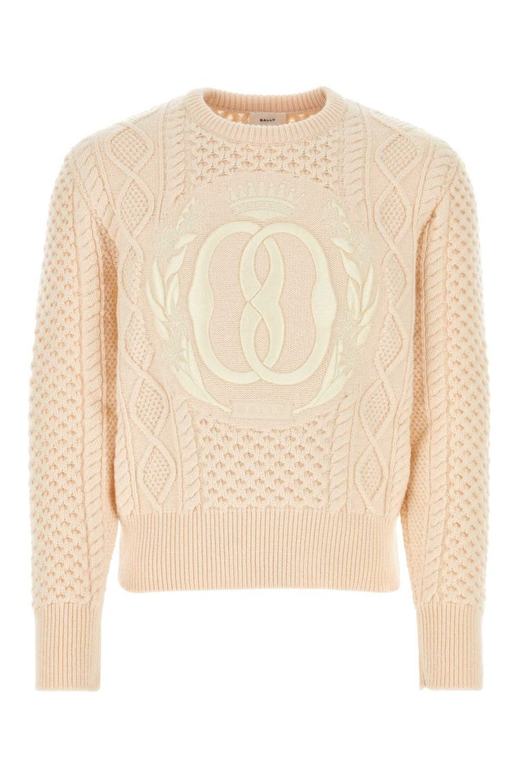 Bally Light Pink Wool Sweater