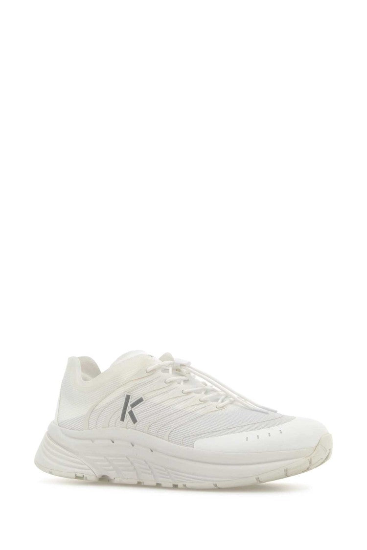 Kenzo White Mesh Pace 2.0 Sneakers