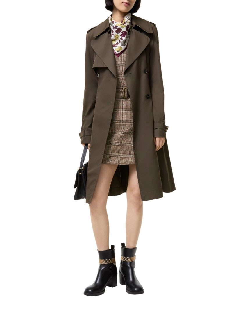 Burberry Long Gabardine Pembury Trench Coat