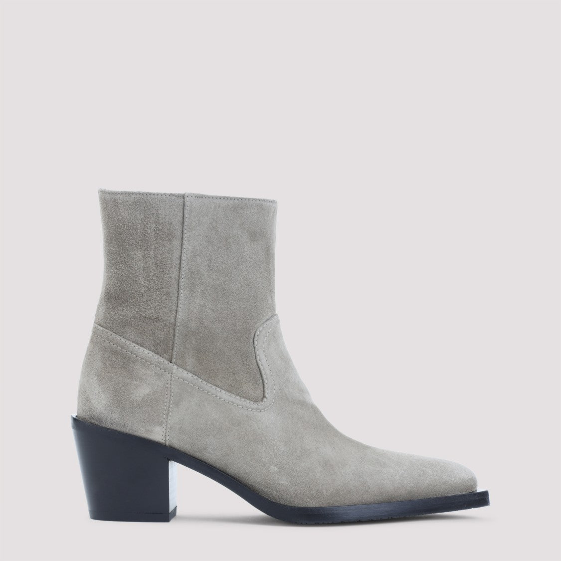 Stuart Weitzman Suede Ankle Boots With Pointed Toe