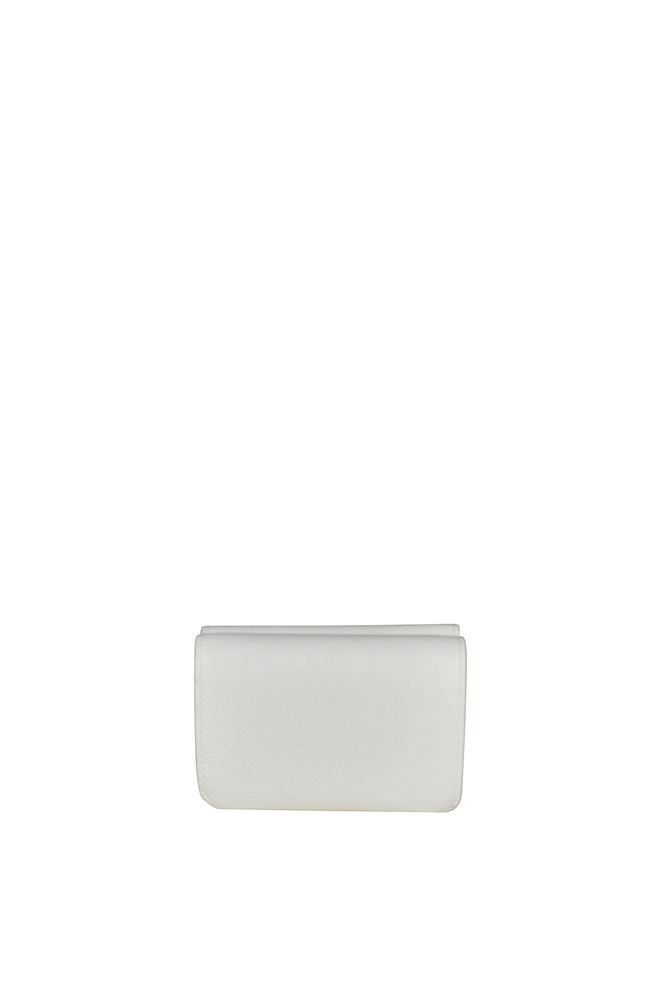 Balenciaga Compact Grained Leather Wallet